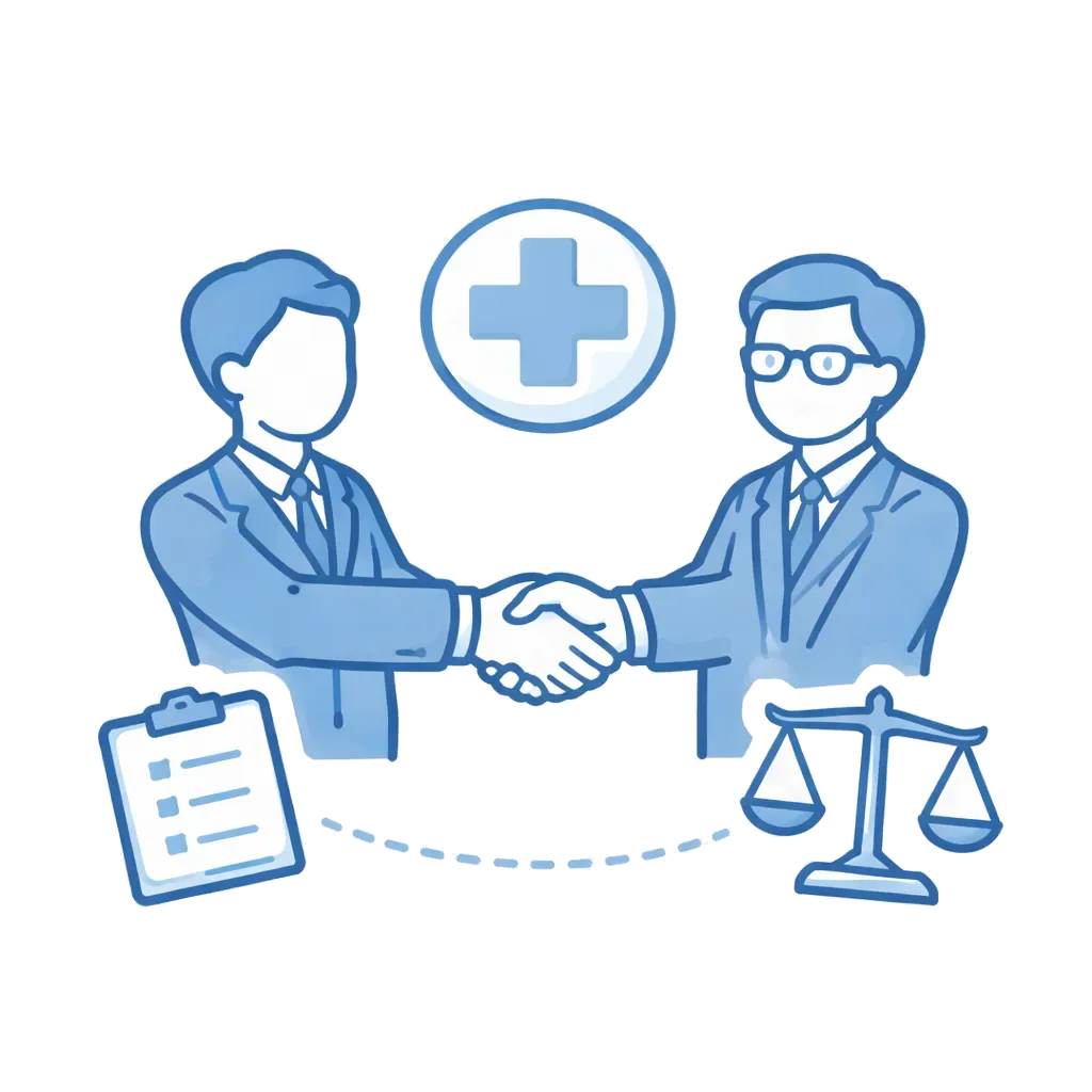 外部専門家との連携のアイコン